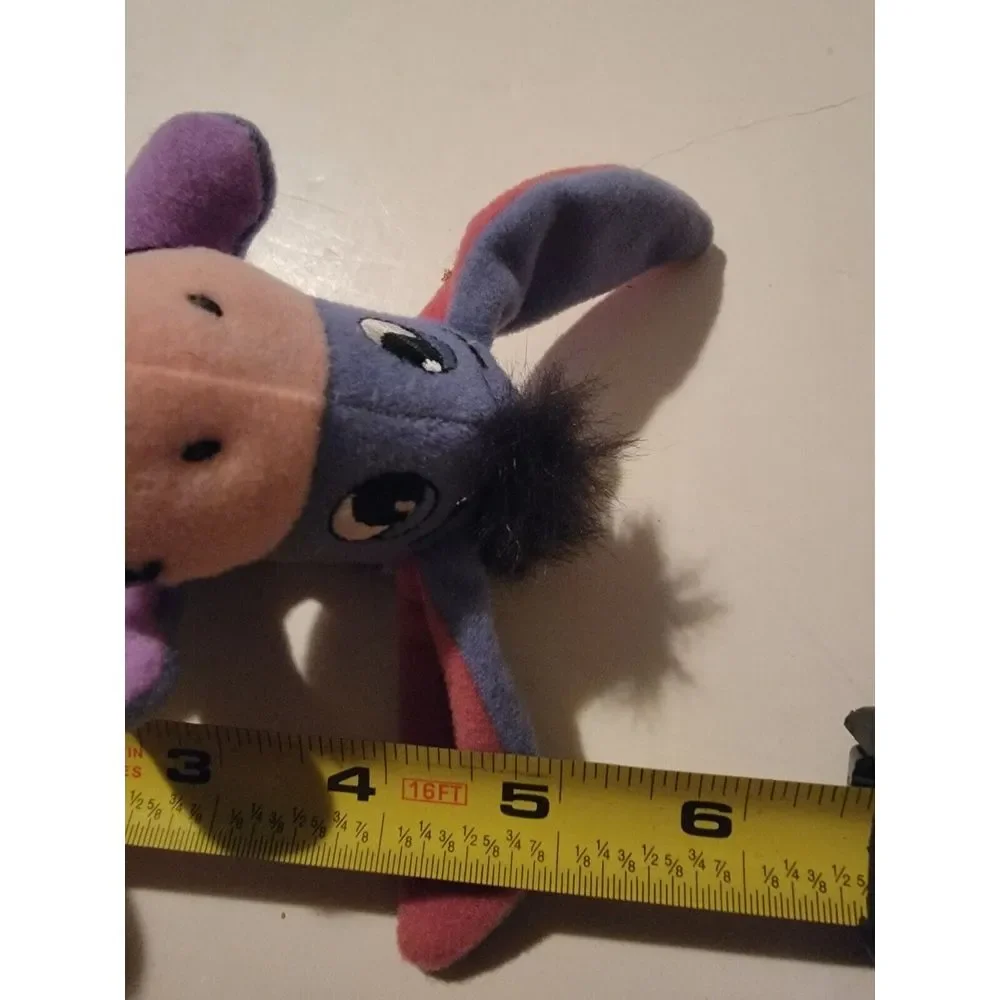 Mattel Eeyore‎ Bean Bag Plush 1997 90s Winnie The Pooh And Friends Stuffed Toy